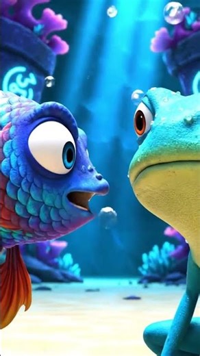 fish and frog dance #fishing