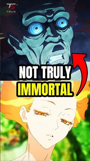 Tensen Aren’t Truly Immortal 💀 #anime #animeshorts