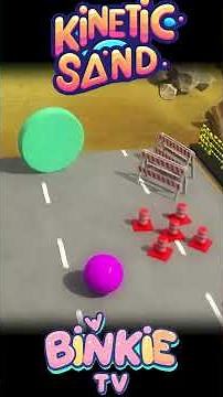 Kinetic Sand Bash Smash - Bowling Ball Teaches Shapes