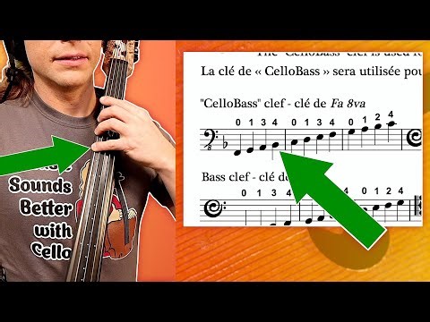 The CelloBass - a 5 String Cello Lesson | The Scale Book