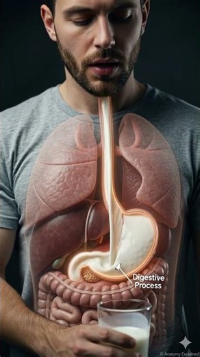 How Milk Travels Through Your Body | Human Body