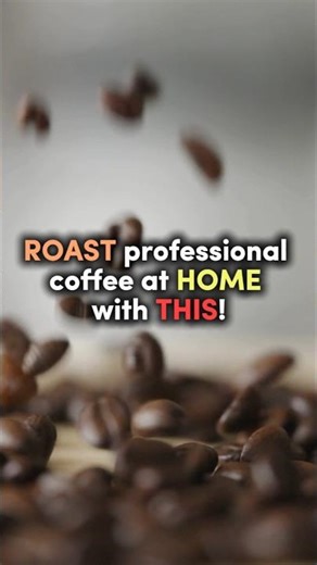 ROAST PROFESSIONAL COFFEE AT HOME WITH THIS! 😱 #shorts #coffee #coffeelover