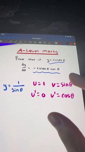 Understanding the Quotient Rule in A Level Maths