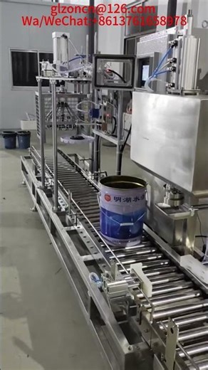 18 liter paint and coating filling machine