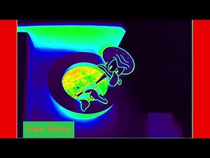 Nick SpongeBob Leaf Blower Logo Ident Effects