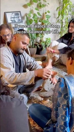 If You Can Balance a Stone, You Can Balance Your Life | Rock Balancing Meditation Workshop