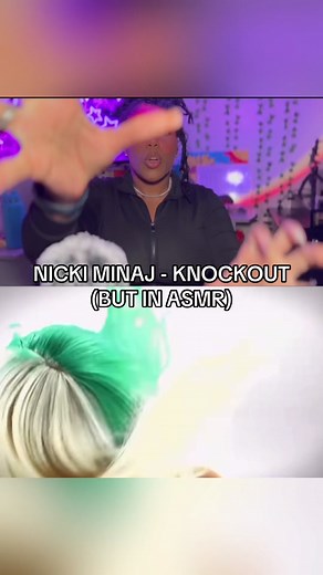 WE LOVE NICKI MINAJ 💕💅🏽 #trinitijasmr #asmr #fypasmr | celebrity asmr