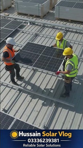 Solar Panel Installation From Drone View | Professional Rooftop Solar Project ☀️🔋