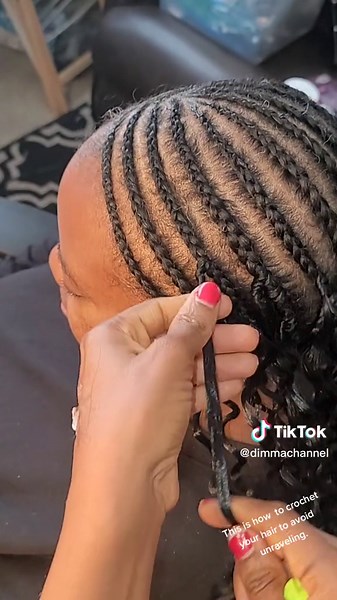 Las Vegas braids on TikTok