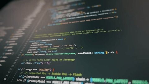 clip-4014468827-lines-artificial-intelligence-code-scroll-smoothly-on