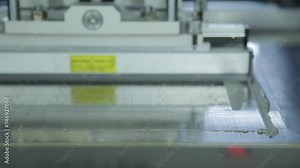 LED Lighting Production Process. Concept of: lighting, technology.