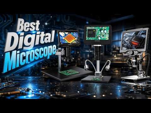 Top 5 Best Digital Microscope | Powerful Zoom & HD Imaging