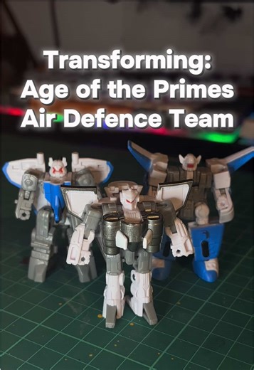 Transforming: Transformers Age of the Primes/SDCC Exclusive Armada Mini-Con Air Defence Team - More Mini-Cons! I love that we’re finally starting to get new and updated Mini-Cons! Hopefully the trend continues and we get many more! - #transformers #ageoftheprimes #transformersarmada #minicon #toys