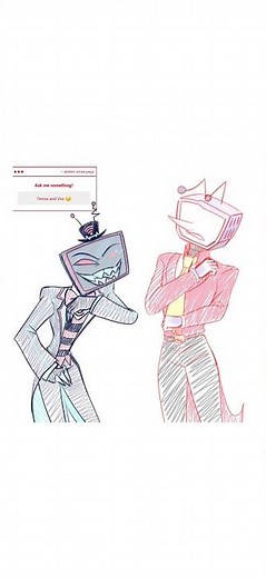 My strawpage reply 8⭐️#deltarune #deltarunechapter3 #tenna #spamton #spamtenna #vox