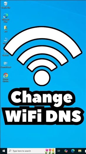 Change WIFi DNS in Windows 10 PC or Laptop