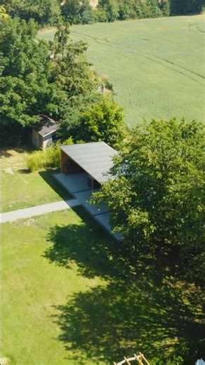 Take a look round this ultimate wooden shelter and outdoor kitchen 👀😊