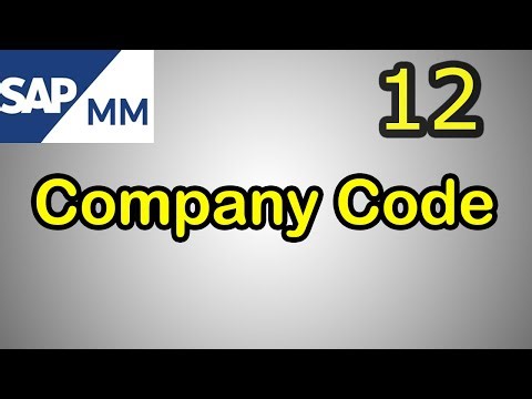 12- SAP MM Free Course: Company Code In SAP