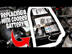 Mini Cooper battery replacement