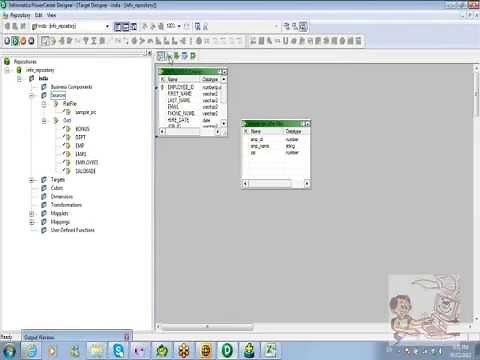 #Informatica #Powercenter Designer Tools - #Mapping, Target & Importing Database