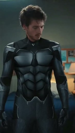 Man transforms into superhero #ai #tf #bodyswap #transformation #superherotf