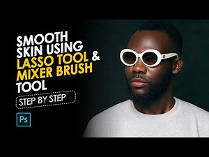 how to smooth skin using frequency separation in photoshop | skin retouching tutorial