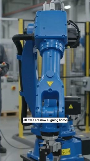 Yaskawa Robot home position #robotwelding #education