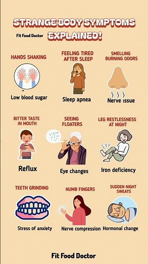 Strange Body Symptoms You Should Never Ignore | What Your Body Is Trying to Tell You