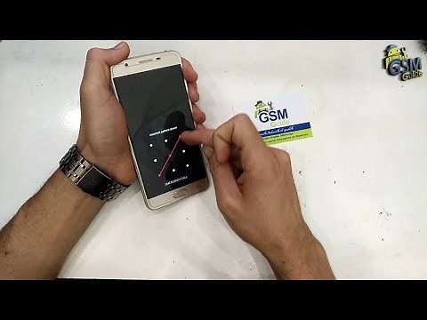Forgot Password on Samsung Galaxy J7 prime J5 prime | HARD RESET How To -- GSM GUIDE