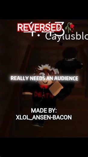 REVERSED VERSION Of The Worlds Smallest Violin Edit #roblox