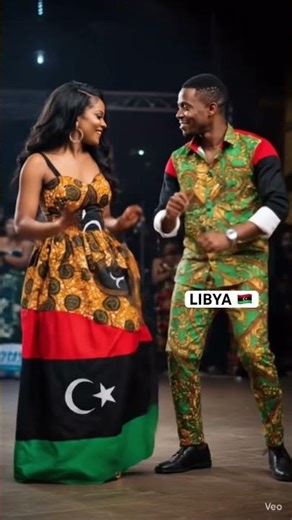 EGYPT 🇪🇬VS🇱🇾 LIBYA AFRICAN DANCE #duet #shortsfeed #seo #shorts