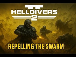 Repelling the Swarm Helldivers 2 Co-op Gameplay
