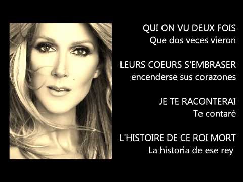 Ne me quitte pas - Celine Dion (subtit. francés-castellano)