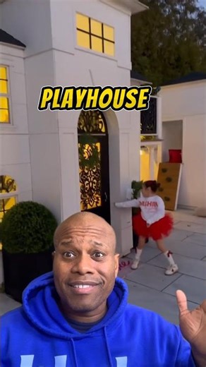 Luckiest kids in The World! (Playhouse Mansion) #shorts #randomvideo #crazy