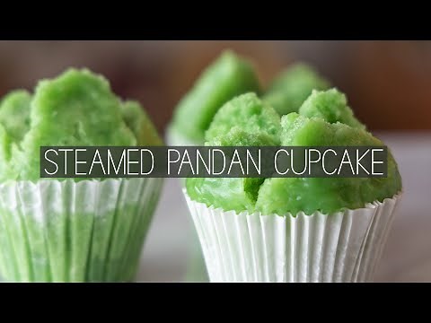 How To Make Steamed Pandan Cupcake