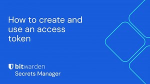 How to create and use an access token