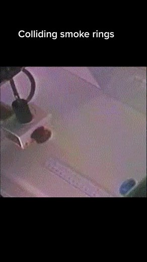 Colliding Smoke Rings: Exploring Quantum Chrono Dynamics