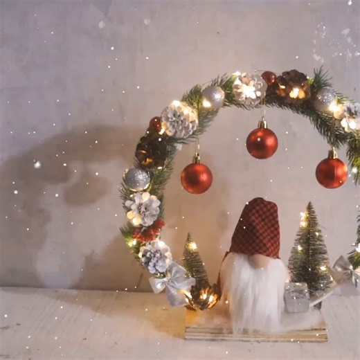 44K views · 431 reactions | Scandinavian gnome Christmas decor | Viral Clip | Facebook