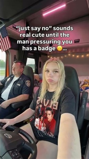 i’m 19 and i drive a semi for work #viral #truckerlife #fpy #trcukergirl