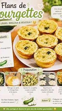 Flan à la courgette #recettemaison #food #bonnecuisine #recipe