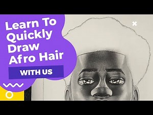 How To Draw Easy Hair: Afro Hair | Easy Art Tutorial | How To Draw Step by Step (With Explanation)