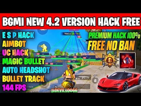 BGMI HACK 4.2 | BGMI 4.2 MOD APK | BGMI ESP HACK | BGMI NEW HACK TODAY | HOW TO HACK BGMI HACK