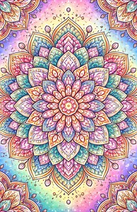 Livre de coloriage mandala imprimable en PDF, 25 pages de motifs relaxantes pour soulager le stress - Etsy France