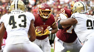 Antonio Gibson finishes off 75-yard drive with goal line TD run