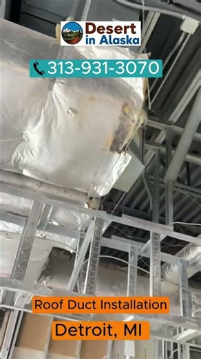 From Nothing to Fully Installed Roof Duct
