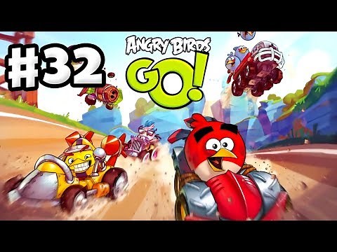 Angry Birds Go! Gameplay Walkthrough Part 32 - Chuck Recruited! Stunt (iOS, Android)