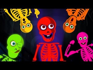 10 Looney Skeletons Dancing | Funny Skeleton Dance | Midnight Adventures | Hoopla Halloween