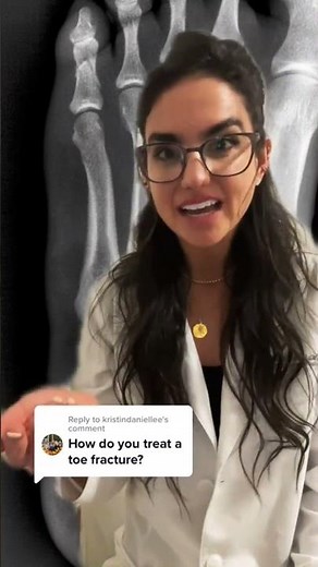 How toe fractures are treated