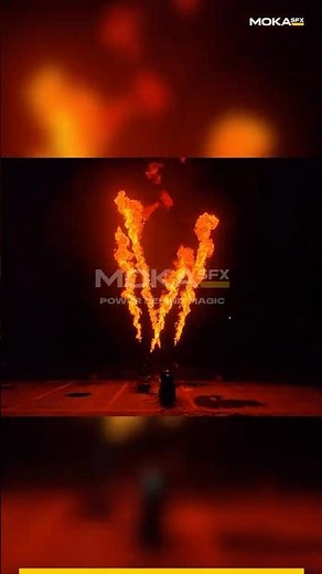 Flame Machine that Wave and Dance? | MOKA SFX PF-1800 10m DMX Wave Flame Machine #waterproof