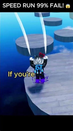 IMPOSSIBLE SPEED RUN? 🏃‍♂️ Roblox Parkour #shorts #live #roblox #thegamingvault