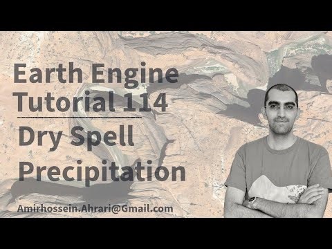 Google Earth Engine Tutorial-114: Precipitation Dry Spell Detection, using Python API (Xee)